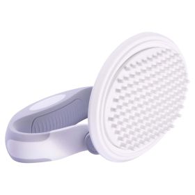 Pet Life Silicone Grooming Brush