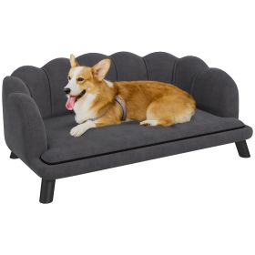 Large Dog Couch with Foam Cushioning