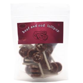 Cod And Beef Lollipop Treats