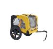 Yellow Outdoor Dog Bicycle Trailer