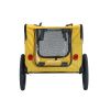 Yellow Outdoor Dog Bicycle Trailer