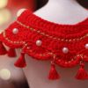 Red New Year Collar Dog