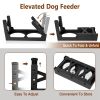 Dog Raised Double Bowl Dog Feeder