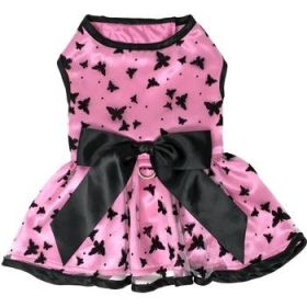 Pink & Black Dog Dress (DD Size: XL)