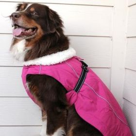 Alpine Dog Coat - Wild Raspberry (DD Size: S)