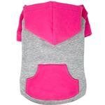 Hoodie - Pink on Gray (DD Size: XS)