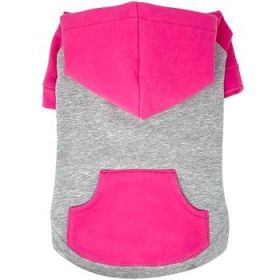 Hoodie - Pink on Gray (DD Size: 3XL)