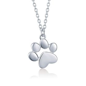 Dog Footprint Pendant (Gem Color: SCN275-2)