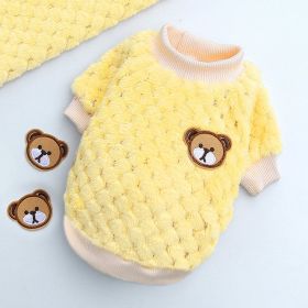 New Winter Pet Clothes (Color: Apricot)