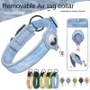 Pet Collar with Air Tag Case Holder