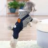 Cartoon Bear Design Dog Four-legged Jumpsuit