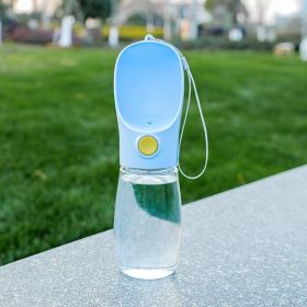 Water Bottle Portable (Color: Blue)