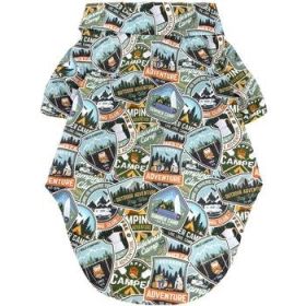 Hawaiian Camp Shirt - Camping Adventure (DD Size: XL)