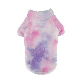 Soft Plush Pullover - Tie-Dye Pink & Purple (DD Size: 3XL)